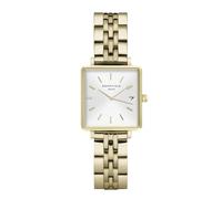 Montre Rosefield Femme "The Boxy Xs" Quartz - Boîtier Métal Doré Blanc