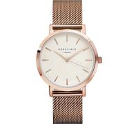 ROSEFIELD Mixte Digital Montre avec Bracelet en Acier Inoxydable MWRM42