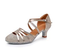 Rosefinch Chaussures de Danse Latine Salsa à Bout Fermé Tango Cha-Cha Chaussures de Danse de Salon Performance