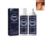 RoseFlower 2Pcs/Set Spray Miroiter Corps, pour Vêtements et Cheveux - Éclat Délicat et Shimmer Temporaire - pour Maquillage de Festival, Fête, Mariage
