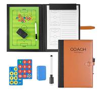 RoseFlower 48 x 32 CM Tableau Tactique Football, Entraîneur de Football Tableau Magnétique Stratégie de d'entraînement Portable pour Entraîner de Football Compétition