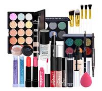 RoseFlower Coffret Maquillage Femme Makeup Kit avec Palette de Fard à Paupières Yeux Maquillage Cosmetics Palettes de Maquillage Professional Trousse de Maquillage