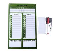 Rosèflower Football Coaching Board - Football Tactics Strategy Board | Coaches Clipboard Kit, Double-Sided Baseball White Boards For Coaches Writable Erasable Baseball Clipboard Dry Erase Baseballs