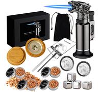RoseFlower Kit de Fumeur Cocktail, Nostalgia Smoker Kit pour Whisky, Boissons, Bourbon, Steak, Poisson et Fromage - Nourriture et Boissons Infusées de Fumée - Cadeau pour Mari, Père, Hommes #2
