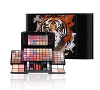 RoseFlower Kit de Maquillage Professionnel Palette de Maquillage avec Miroir, Coffret de Maquillage de Voyage avec Paupières Rouge Lèvres, Paillettes, Fard à Joues- Coffret Cadeau de Maquillage