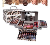 RoseFlower Padella per ombretti, Palette de Maquillage, polvere compatta, set completo portatile di cosmetici, set di cosmetici, set di cosmetici per trucco da palcoscenico,set di cosmetici da viaggio