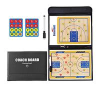 RoseFlower Tableau Tactique Basketball, Plaquette Entraineur Basket, Plaquette Basket Coach avec Stylo Aimants, Tableau Coach Basket Magnétique Entraîneur Board