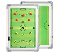 RoseFlower Tableau Tactique de Football, Entraîneur de Futsal Magnétique Stratégie Panneau kit Entrainement Football avec Marqueur et Gomme - Soccer Coach Board pour Entraînement, Compétition