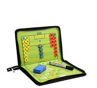 RoseFlower Tableau Tactique Football, Entraîneur de Football Tableau Magnétique Stratégie de d'entraînement Portable pour Entraîner de Football Compétition (Taille: 53cm x 31cm)