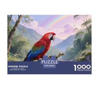 Rosella Orientale Puzzle 1000 Pièces Jeu Difficile pour Experts Oiseau Mémoire Et Logique Objet Artiste 38x26cm/1000pcs