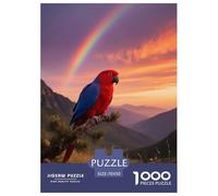 Rosella Orientale Puzzle 1000 Pièces Jeu Difficile pour Experts Oiseau Mémoire Et Logique Objet Artiste 70x50cm/1000pcs