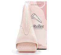 ROSELYNBOUTIQUE Rouleau à glace pour rides du visage, ridules, gonflements, outils de soins du visage pour homme et femme (beige)