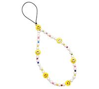 Rosemarie & Jubalee Superbe bracelet détachable avec fausses perles pour téléphone portable, taille unique, Métal, Perle