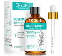 Rosemary Essential Oil 100ml For Skin,Face,Hair And Nails,Aromatherapy,Diffusers,Candle Making,Massage,Home Care (Rosemary)