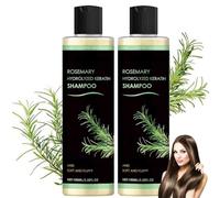 Rosemary Hydrolyzed Keratin Shampoo, Rosemary Leaf Oil Shampoo, Cleansing Conditioner for Stronger, Soft and Fluffy for Men and Women Cleansing Conditioner 100ml/3.38oz (2pcs)