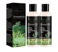 Rosemary Shampoo for Hair, 200ml Shampoing Romarin, Shampooing au Romarin pour épaissir les Cheveux, Formule Nourrissante et Hydratante pour Femmes et Hommes (2PC, One Size)