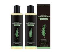 Rosemary Shampoo For Hair Growth, 2 Pièces Shampoing Romarin Pousse Cheveux, Shampoing Keratine, Repousse Cheveux Femme Et Hommes, Contrôle De L'huile De Soins Quotidiens Pour Femmes Et Hommes