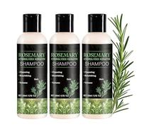 Rosemary Shampoo for Hair, Shampoing Romarin, Shampooing au Romarin pour épaissir les Cheveux, Formule Nourrissante et Hydratante pour Femmes et Hommes (3pc)