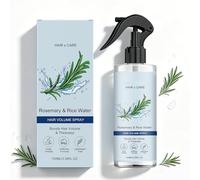 Rosemary Water Spray for Hair, Brume Capillaire au Romarin & Riz - Spray Leave-In Léger pour Tous Types de Cheveux, Nourrit les Racines, Utilisation, Sans Résidu Gras (2pc)