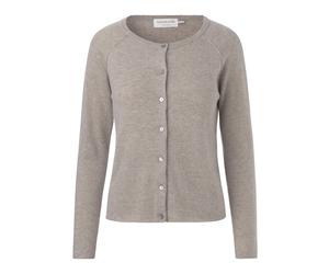 Rosemunde - Aida Alpaca V-Neck Cardigan - Femme - Pulls - Gris - Taille: 46 FR