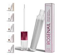 ROSENAIL Sérum de Croissance pour Ongles 97% Naturel par ROSEGOLD, soin Ongles +longs +forts +beaux, à l'extrait de Baobab, Fabriqué en France, Vegan (Cure 1 Mois)