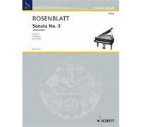 Rosenblatt Alexander Sonate No3 - Piano