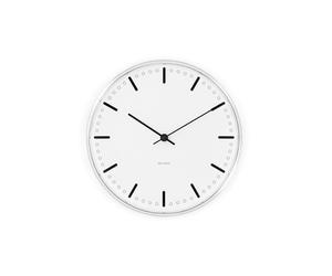 Rosendahl AJ Table Clock City Hall - Ø 21 cm - blanc