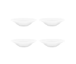 Rosendahl Assiettes creuses Grand Cru Ø25 cm lot de 4 Blanc