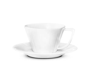 Rosendahl Tasse à thé avec soucoupe Grand Cru Blanc