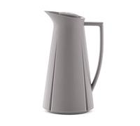 Rosendahl Thermos Grand Cru avec Bouton-Poussoir innovant en Plastique et Acier Gris Clair pour Garder Les Boissons Chaudes ou Froides, capacité 1 Litre