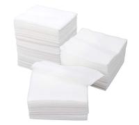 ROSENICE Lot De 100 Coussinets De Maquillage Non Tissés Pour Démaquillage Doux Et Efficace Lingettes Réutilisables Pour Soins Du Visage Quotidiens