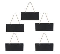 Rosenice Lot de 5 mini ardoise rectangulaires pour écrire