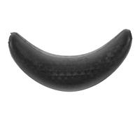 Rosenice Shampooing Bol Gel cou reste Oreiller tour de cou Coque en silicone gel nettoyant cheveux Salon de coiffure Cheveux Shampooing Bol Gripper pour lavabo de lavage de cheveux Outil (Noir)