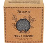 Rosenrot Eponge Konjac au Charbon de Bambou - 1 pcs