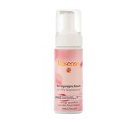 Rosense Mousse nettoyante - Nettoyant visage hydratant avec 91% d'eau de rose naturelle végétalienne - 150 ml