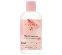 Rosense Soin du visage Eau micellaire avec 96% d'eau de rose 250 ml 250 ml