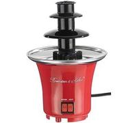 Mini fontaine à chocolat - ROSENSTEIN & SOHNE - Rouge - 65 Watt - Fontaine à chocolat - 300 g
