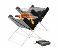 Rosenstein & Söhne 2 barbecues pliables à charbon