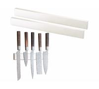 Rosenstein & Söhne 2 barres aimantées 45 cm - Acier brossé