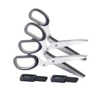 Rosenstein & Söhne 2 ciseaux à herbes avec brosse de nettoyage