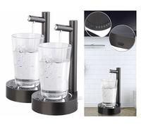Rosenstein & Söhne 2 distributeurs d'eau avec batterie rechargeable - coloris noir