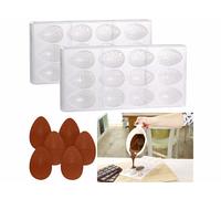 : 2 moules à chocolat ''6 petits oeufs de Pâques''