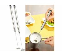 Rosenstein & Söhne 2 mousseurs à lait électriques en inox