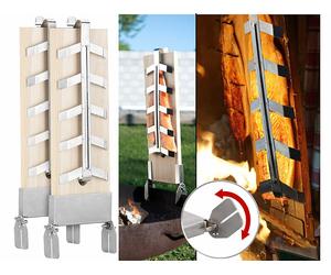 Rosenstein & Söhne 2 planches pour cuisson du poisson à la flamme