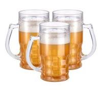 Rosenstein & Söhne – Chopes de bière rafraîchissantes à double paroi 0,3 litre – Lot de 3