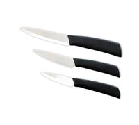 Rosenstein & Söhne 3 Couteaux professionnels en céramique 7,5/10/12,5 cm