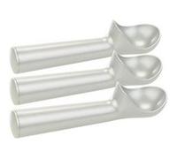 Rosenstein & Söhne 3 cuillères à glace en aluminium pour boules Ø 5 cm