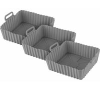 Rosenstein & Söhne 3 moules en silicone pour aifryer 18 x 16 cm