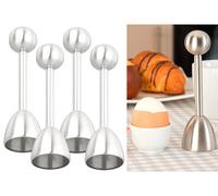 Rosenstein & Söhne 4 toqueurs en acier inoxydable pour œuf