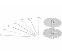 Rosenstein & Söhne Pics à brochettes 7 pièces pour grills verticaux à kebab